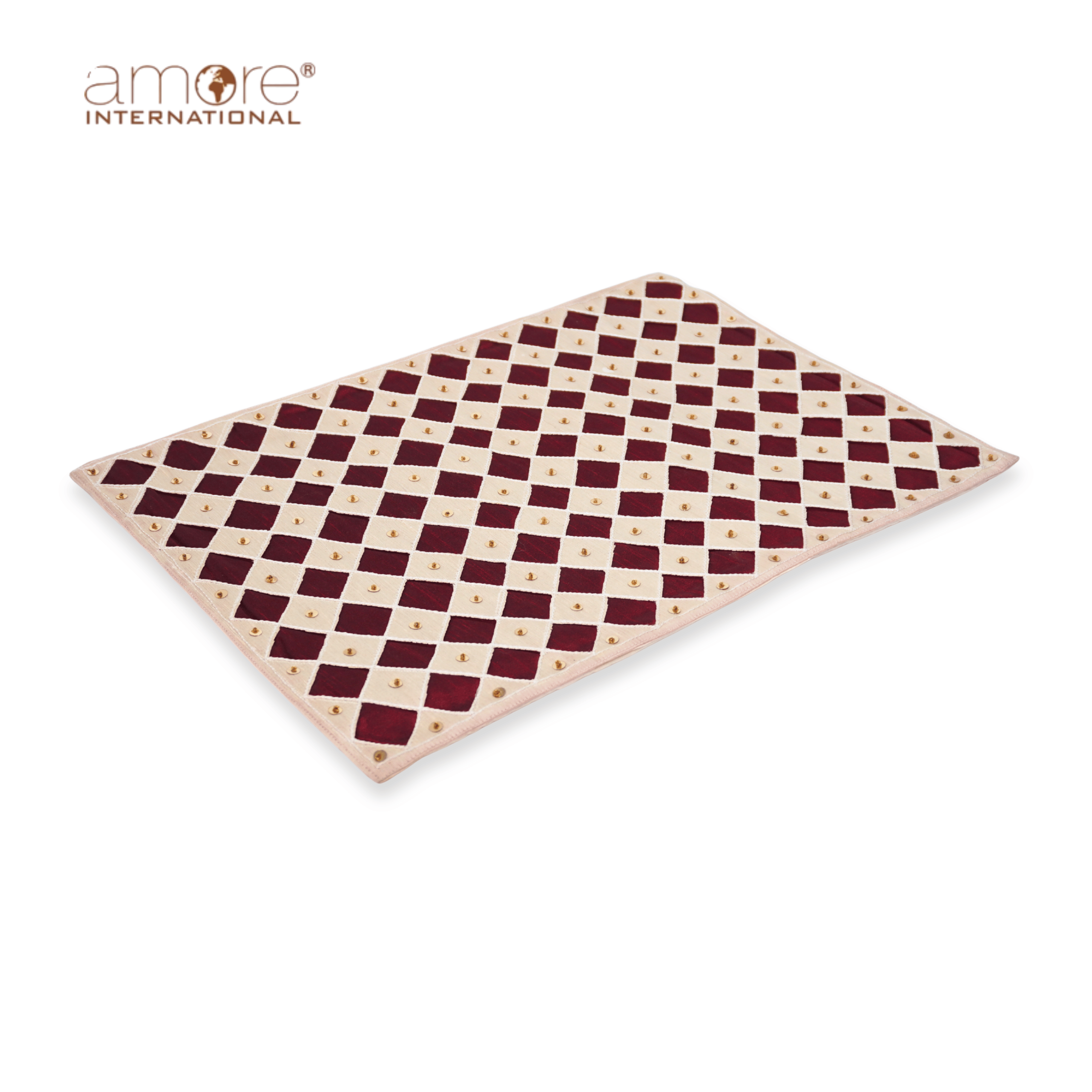 Handcrafted Placemat – Ivory, 12"x18"