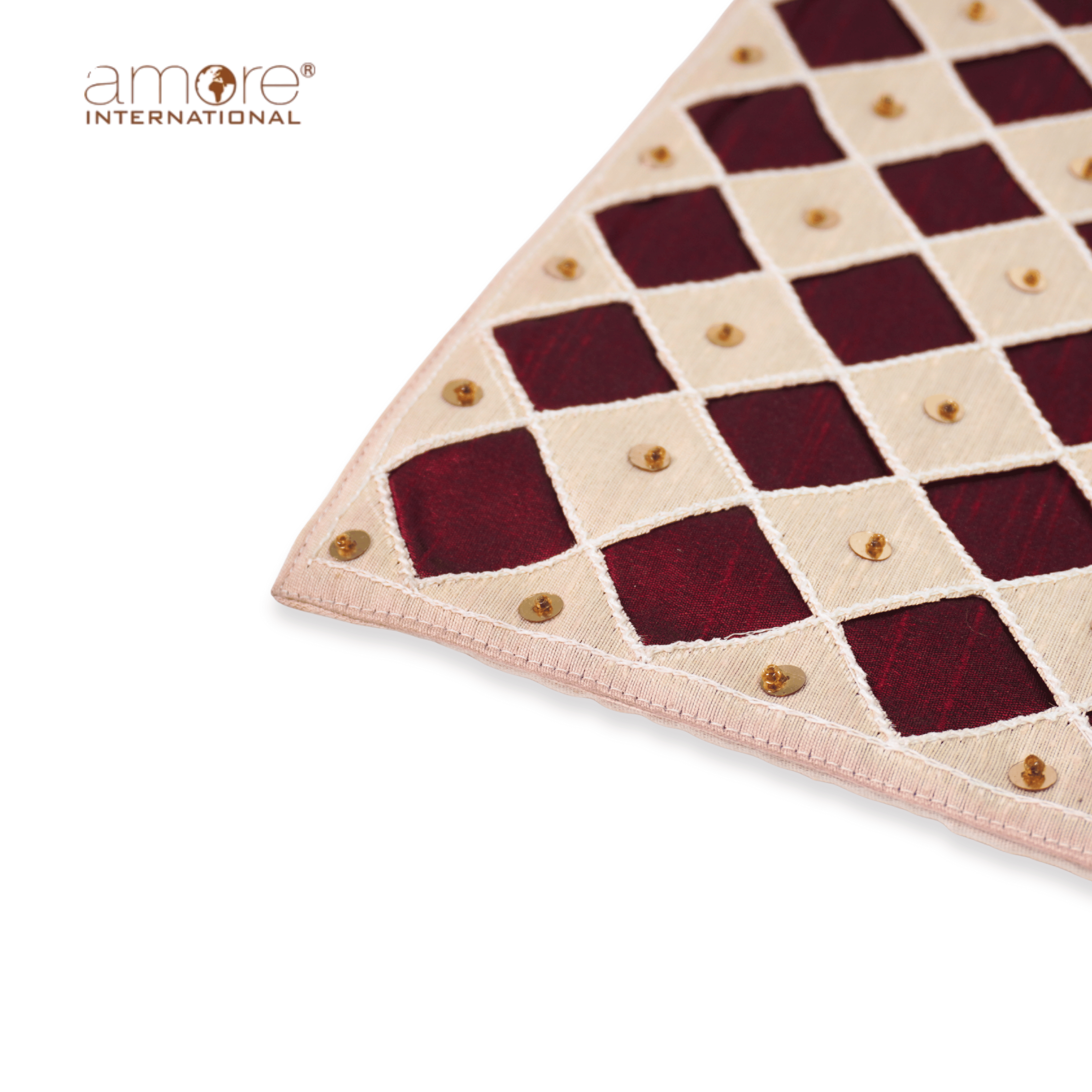 Handcrafted Placemat – Ivory, 12"x18"