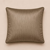 Handcrafted Cushion Cover – Metallic | 16"x16" | Premium Embroidered Decorative Cushion Cover
