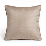 Hand Crafted Cushion Cover – Cream Multicolor | 16"x16" | Poly Cotton Fabric | Vibrant Embroidered Geometric Burst Design