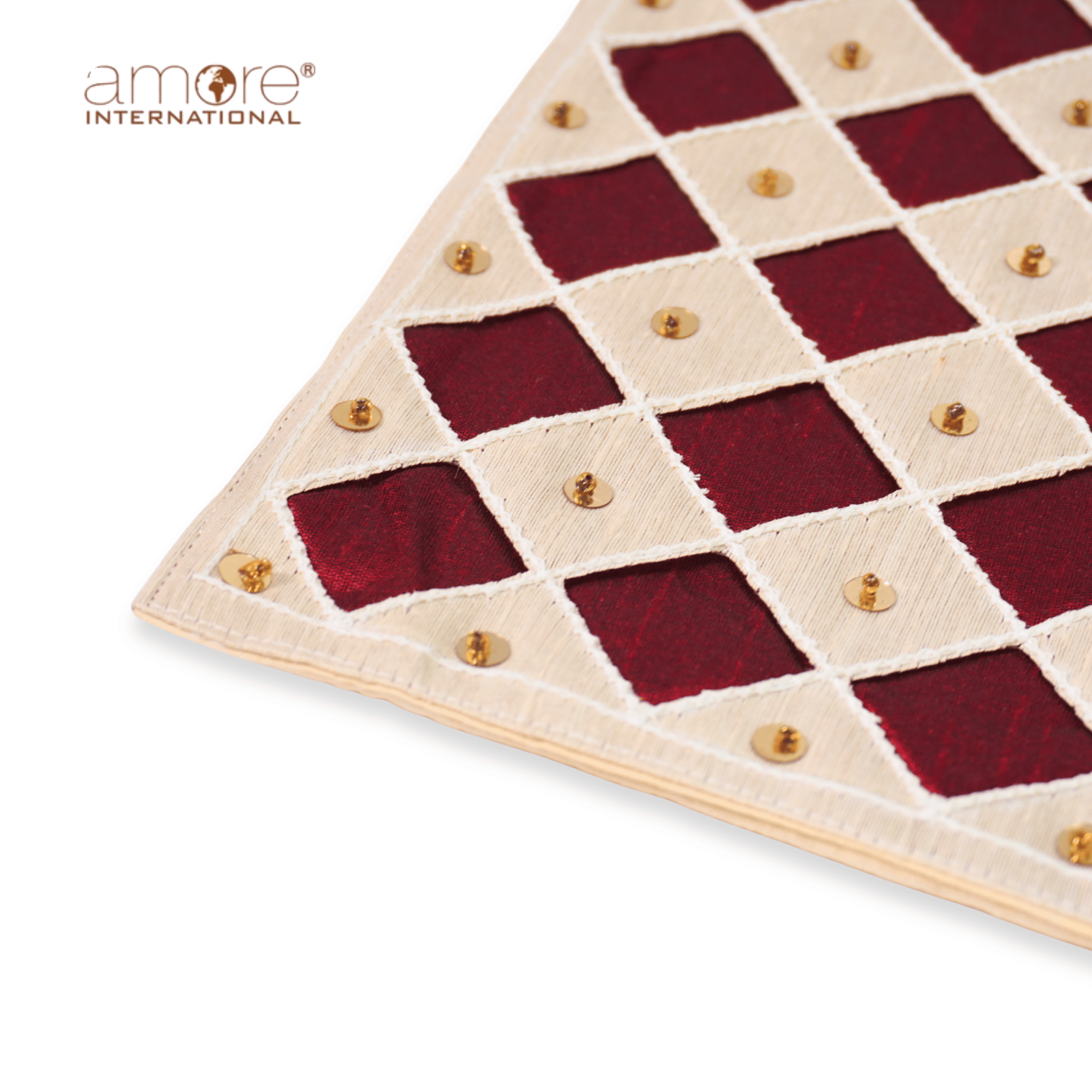 Handcrafted Placemat – Cream, 12"x18"