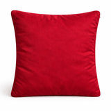 Hand Crafted Cushion Cover – Maroon | 12"x12" | Poly Cotton | Classic Button Tufted Design
