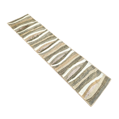 Handcrafted Olive Table Runner – 12"x52", Premium Poly Cotton