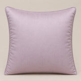Machine Crafted Cushion Cover – Pink | 16"x16" | Elegant Poly Cotton Cushion Cover