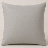 Handcrafted Cushion Cover – Dark Grey | 16"x16" | Geometric Embroidered Decorative Cushion Cover