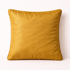 Fabric-Crafted Mud Cushion Cover – 12"x12" | Poly Cotton | Diamond Pattern Design