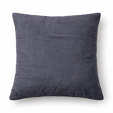 Black Textured Decorative Cushion Cover | 16"x16" Modern Wave Pattern Cushion Cover