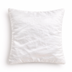 Fabric-Crafted Camel Cushion Cover – 12"x12" | Triple-Tone Pleated Waves | Premium Poly Cotton