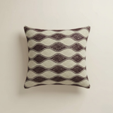 Handcrafted Cream Cushion Cover – 16"x16", Premium Poly Cotton