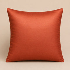 Coral Diamond Quilted Decorative Cushion Cover | 12"x12" Elegant Embellished Cushion Cover