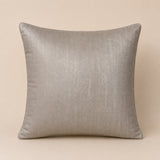Handcrafted Cushion Cover – Cream | 12"x12" | Premium Stone Work Decorative Cushion Cover