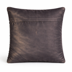 Hand Crafted Cushion Cover – Black | 24"x24" | Poly Cotton | Premium Sequin Design