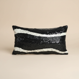 Handcrafted Black Bolster Cover – 19"x8" | Premium Poly Cotton