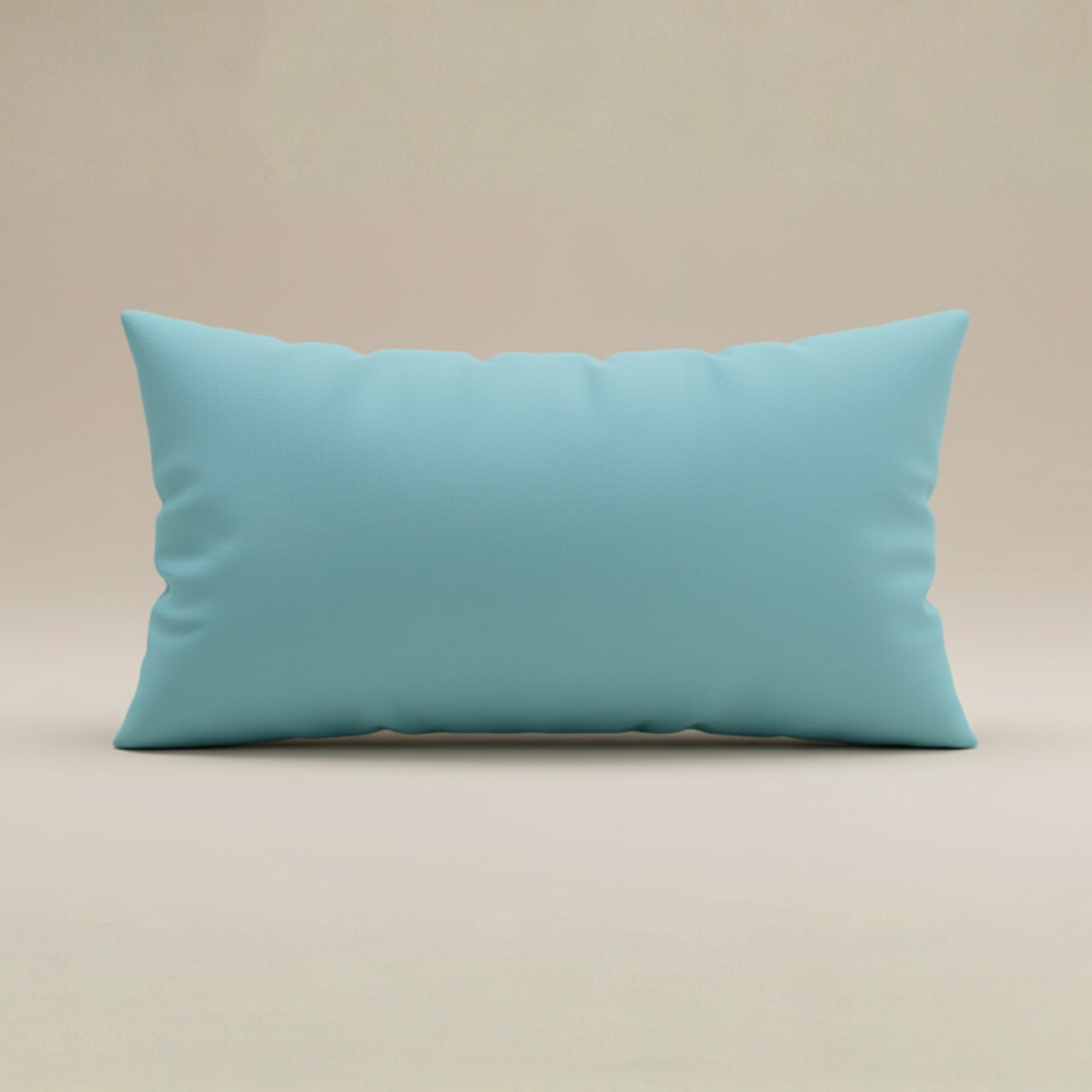 Handcrafted Turquoise Bolster Cover – 19"x8" | Premium Poly Cotton