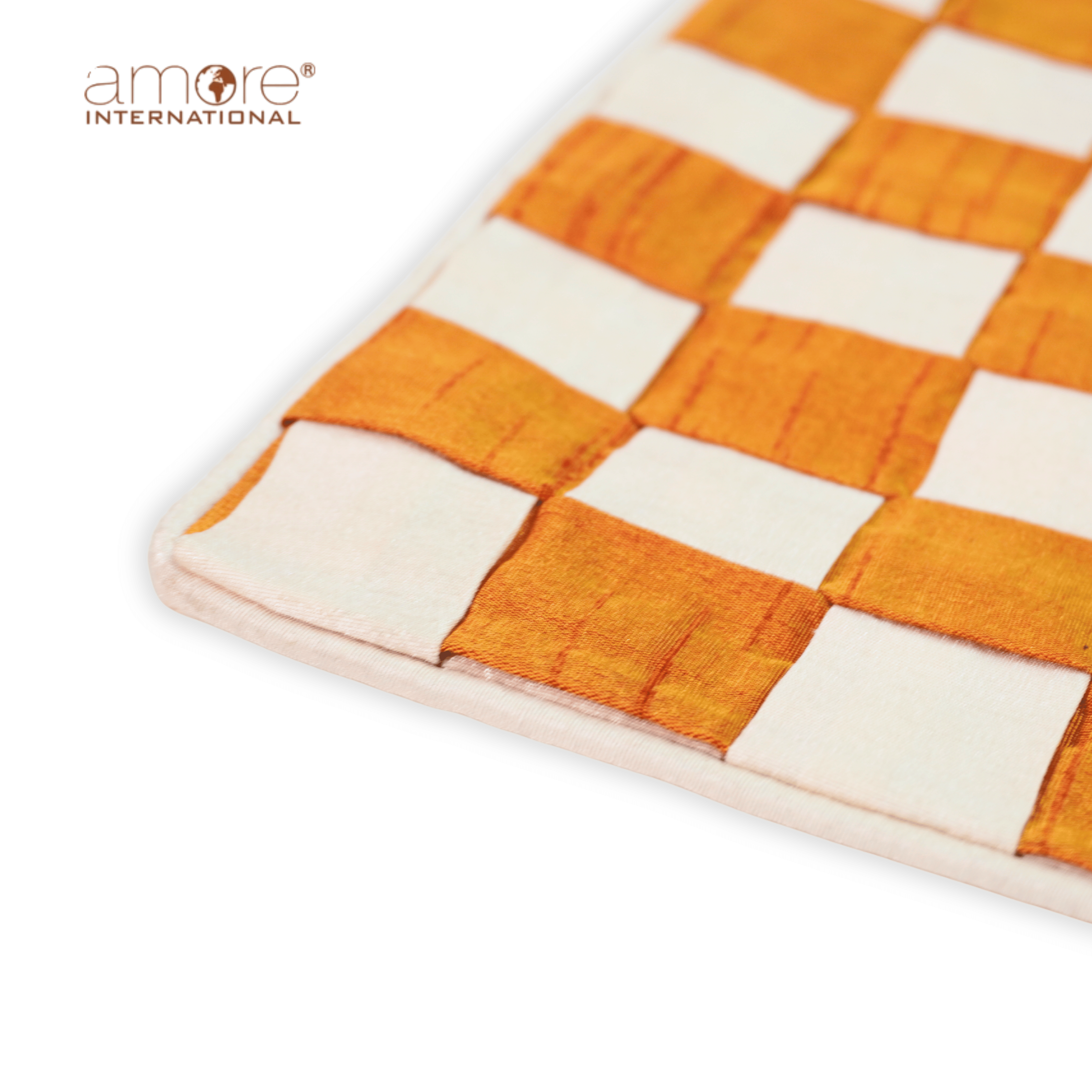 Fabric Crafted Placemat – Cream, 13"x19"