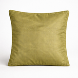 Fabric-Crafted Cushion Cover – Parrot Green | 12"x12" | Poly Cotton | Vibrant & Modern